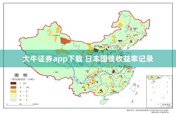 大牛证券app下载 日本国债收益率记录