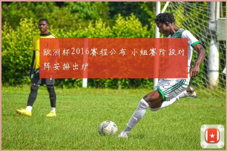 欧洲杯2016赛程公布 小组赛阶段对阵安排出炉