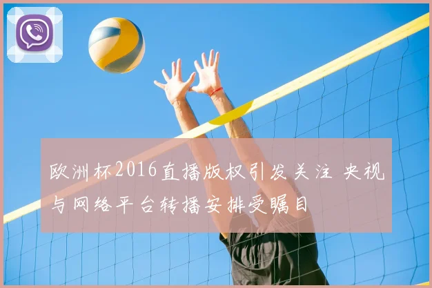 欧洲杯2016直播版权引发关注 央视与网络平台转播安排受瞩目