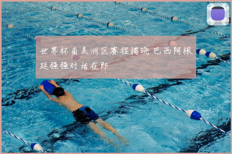 世界杯南美洲区赛程揭晓 巴西阿根廷强强对话在即